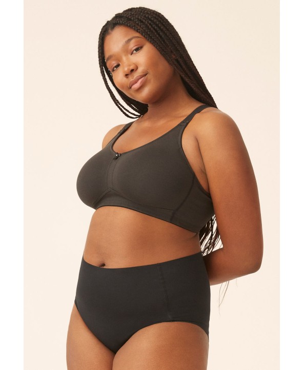 Naturana сутиен с джобове за протези или гел подплънка 5801 черен Naturana сутиен с джобове за протези или гел подплънка 5801 черен